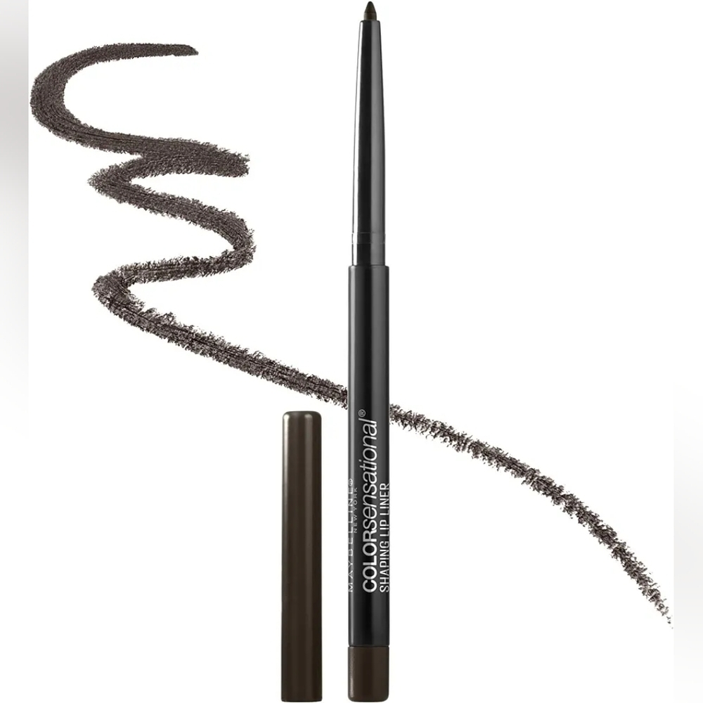 Maybelline Color Sensational Shaping Lip Liner Makeup, 118 Raw Chocolate